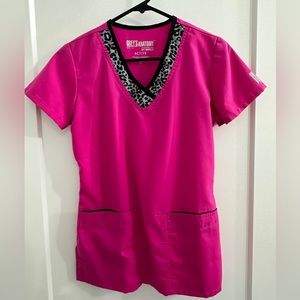 Greys Anatomy XS scrub top